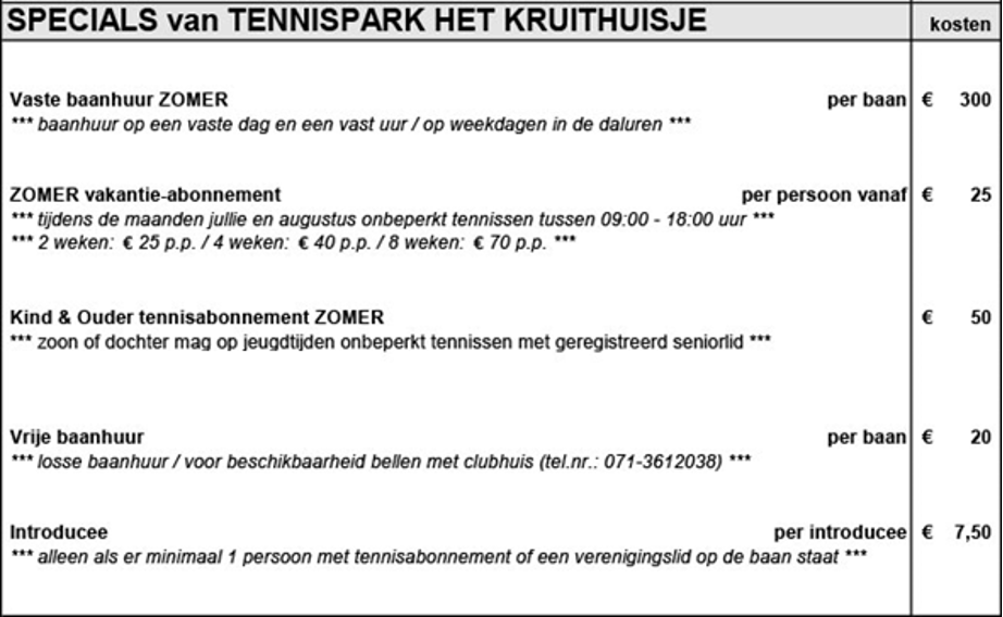 tcmvkv lidmaatschap tennis